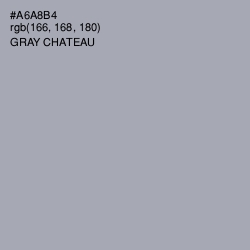 #A6A8B4 - Gray Chateau Color Image
